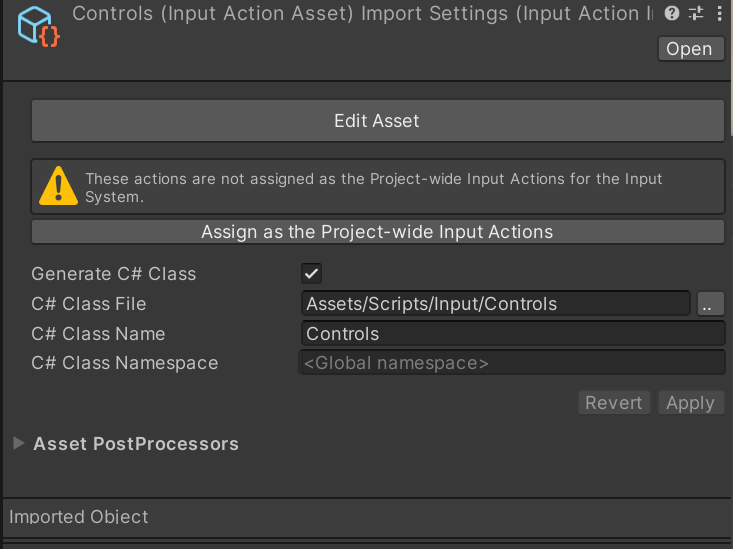 Configure C# script generation